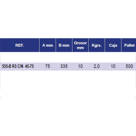 REJAS CASAMAYOR 535-B R3 2T 45/75  