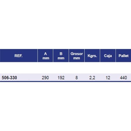 REJAS CASAMAYOR 506-330 