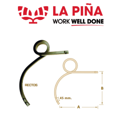 BRAZOS PIÑA 27 IZQ TALADRO 18 