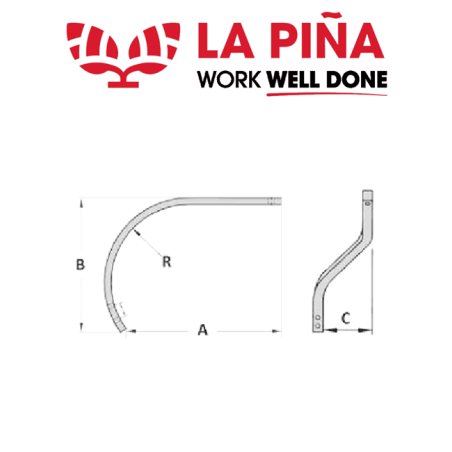 BRAZOS PIÑA 464-D 40X40 