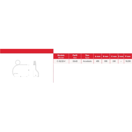 BRAZOS PIÑA VIÑEDO 32 DER 