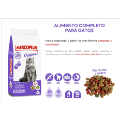 MERCOPLUS ORIGINAL GATO 29/10%  4 KG 