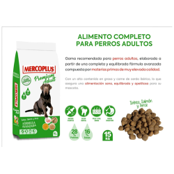 MERCOPLUS PREMIUN ADULT 28/16 15 KG 