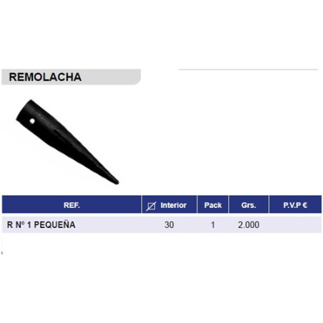 BOTA REMOLACHA N1 PEQUEÑAS 