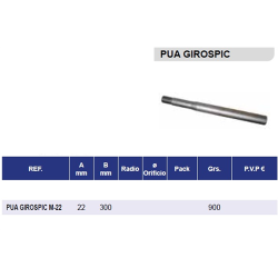 PUAS SOLAS GIROSPIC S/TUERCA  2