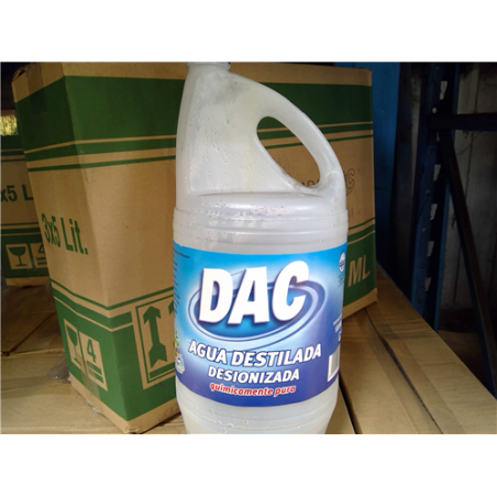 AGUA DESTILADA 5 Lts 