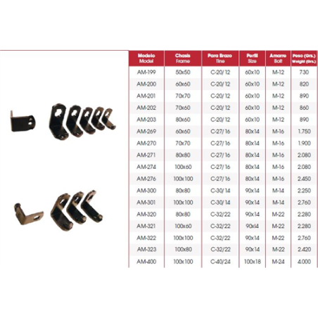 BRIDA PIÑA AM-270 70x70 C-27  