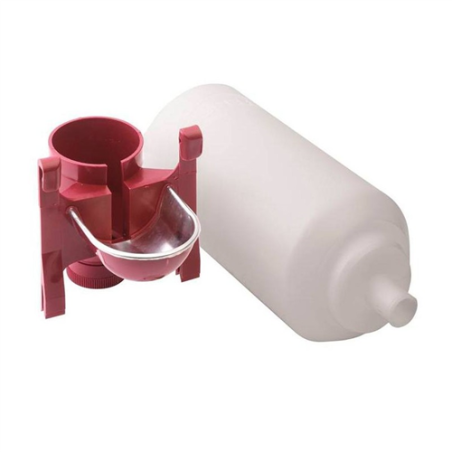 BEBEDERO CONEJOS MIXTO CON BOTELLA 2 L 