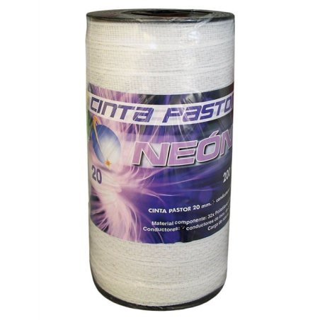 BOBINA CINTA PASTOR 20mm 