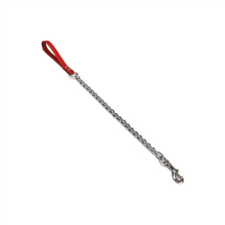 CADENA C/MANGO CUERO RAMAL 4MM X 60CM 