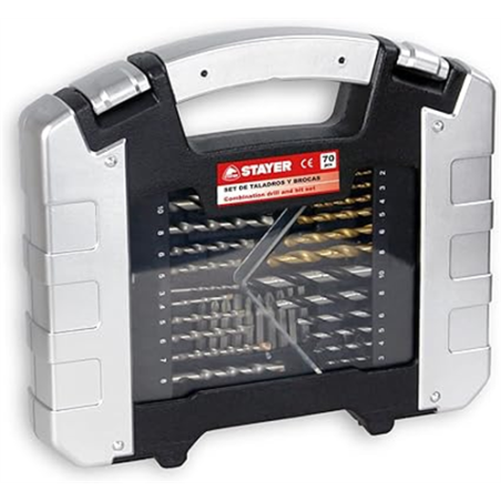 SET BROCASPUNTA ATORNILLADOR 70pzas 11041 