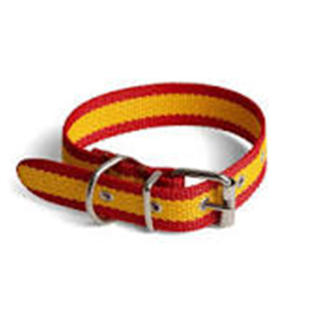 COLLAR NYLON ESPAÑA 30CM X 25CM 