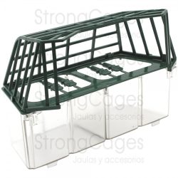 COMEDERO CASILLERO PLASTICO VERDE 